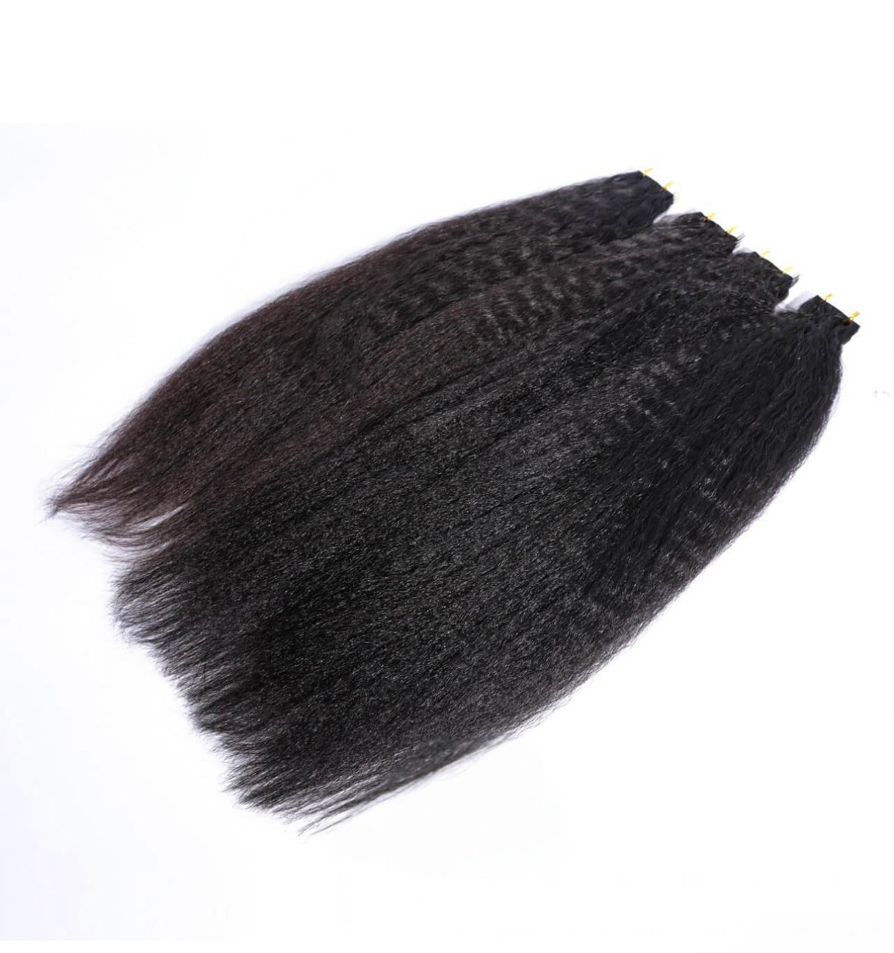 1B Kinky Straight Tape-ins